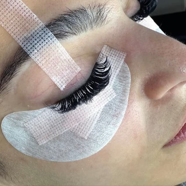 eye brow tinting with eyelashes at MD Skincare Aesthetics in Queens, NY